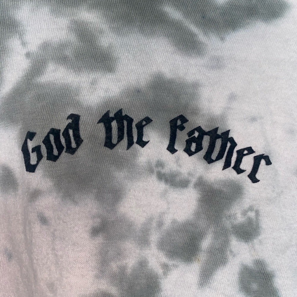 God the Father Medium tie dye t-shirt